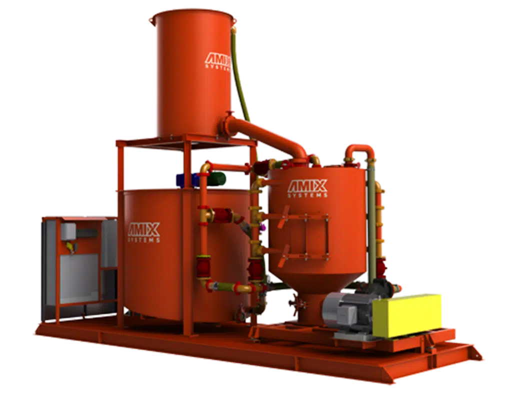 AGP-CYCLONE grout mixing and pumping systems