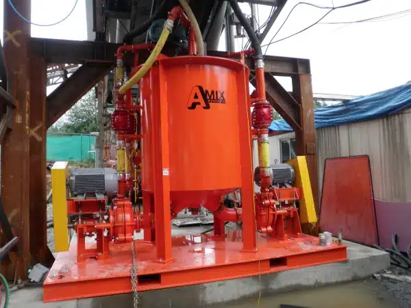 grout mixing pump
